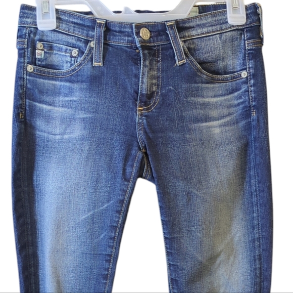 AG- Adriano Goldschmidt jeans color blue size 24R - Picture 3 of 7